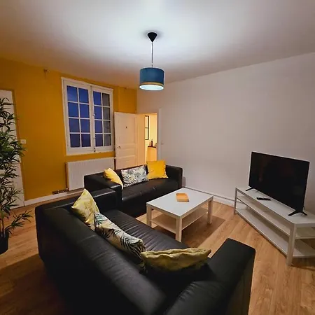 Appartement Cosy T3-hyper Centre-netflix Angers